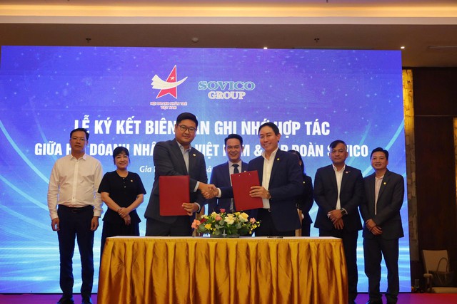 Hội Doanh nhân trẻ Việt Nam và Tập đoàn Sovico ký hợp tác chiến lược- Ảnh 1.