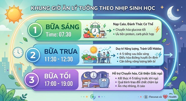 Ăn trưa cách bữa sáng bao lâu là tốt nhất? - Ảnh 1.