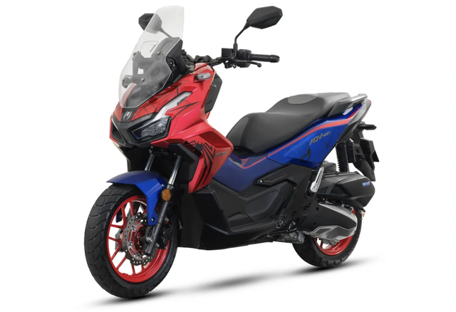 Honda ADV160 có phiên bản Spiderman Edition 2026, sản xuất giới hạn 300 chiếc - Ảnh 1.