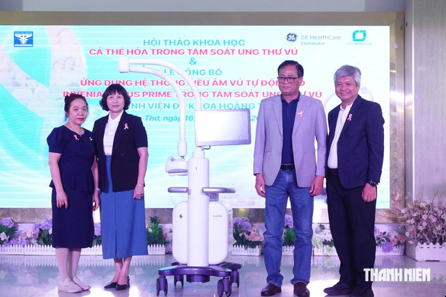 Tầm soát ung thư vú bằng siêu âm tự động 3D - Ảnh 2.