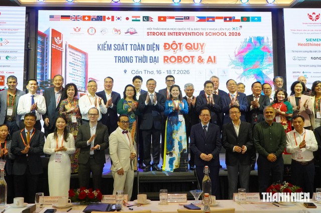 Diễn giả hơn 15 quốc gia đến Cần Thơ trao đổi chuyên sâu về đột quỵ - Ảnh 1.