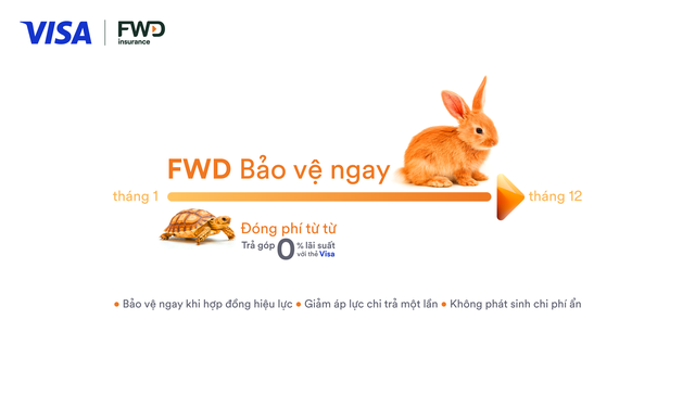 FWD hợp tác Visa mang giải pháp trả góp phí bảo hiểm linh hoạt tại Việt Nam - Ảnh 1.