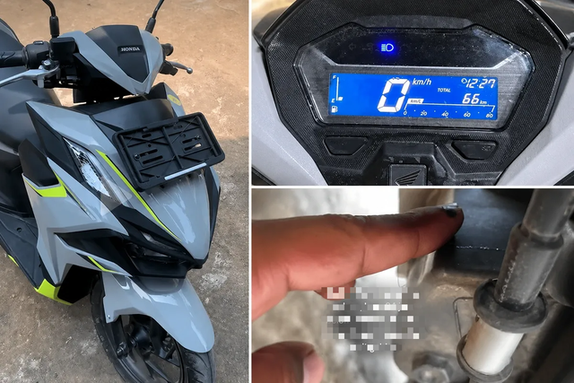Mua Honda Vario Evo 160 sử dụng được 1 ngày, khách hàng tố xe bị chảy dầu - Ảnh 2.