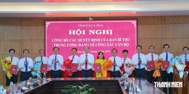 Ban Bí thư bổ sung 9 ủy viên Ban Chấp hành Đảng bộ tỉnh Cà Mau- Ảnh 1.