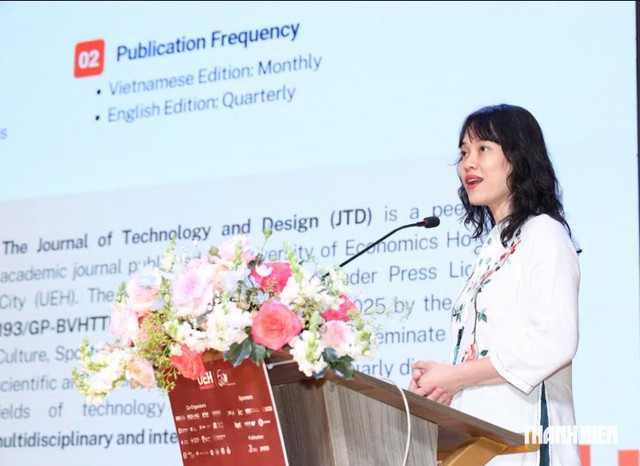 Đại học Kinh tế TP.HCM ra mắt Tạp chí Công nghệ và Thiết kế - Ảnh 2.