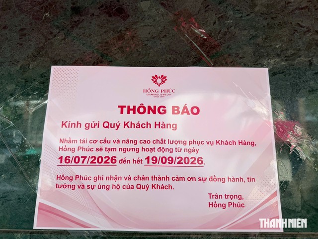 Tiệm vàng Hồng Phúc ở Mỹ Tho tạm ngưng hoạt hơn 2 tháng- Ảnh 2.