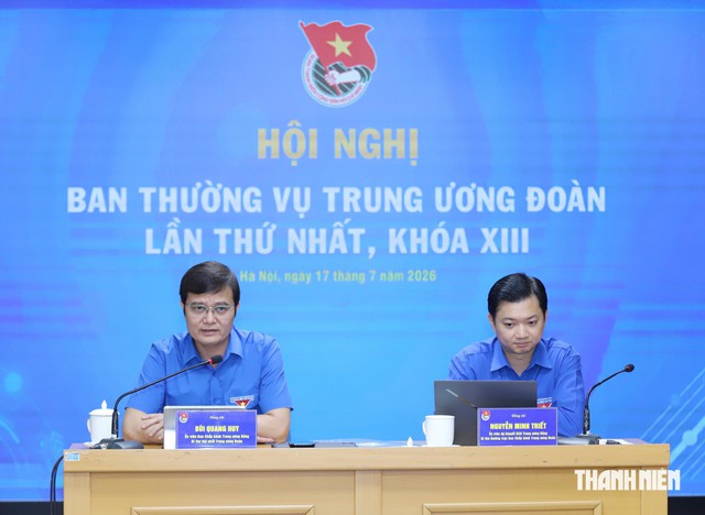 Khai mạc Hội nghị Ban Thường vụ T.Ư Đoàn lần thứ nhất khóa XIII- Ảnh 1.