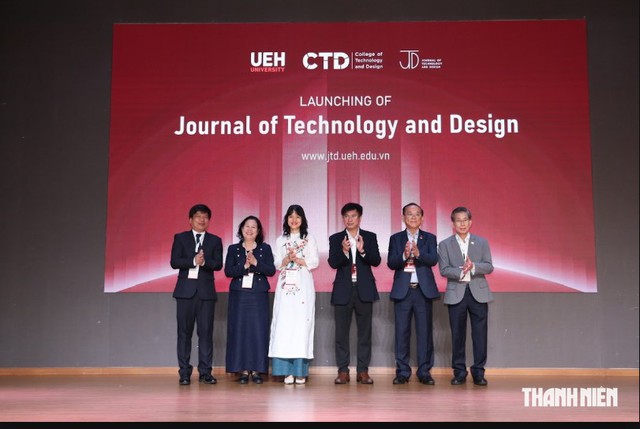 Đại học Kinh tế TP.HCM ra mắt Tạp chí Công nghệ và Thiết kế - Ảnh 1.