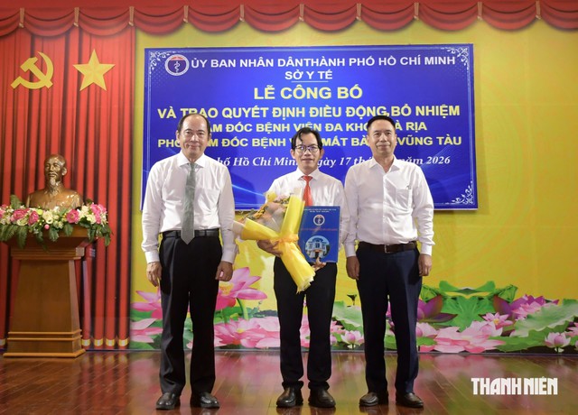 Phó giám đốc Sở Y tế TP.HCM làm Giám đốc Bệnh viện đa khoa Bà Rịa - Ảnh 2.