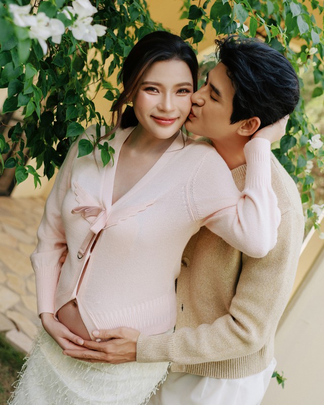 Thúy Diễm khoe nhan sắc rạng rỡ, trải lòng chuyện mang thai ở tuổi 40- Ảnh 4.