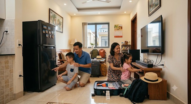 Đi du lịch dài ngày, nên rút phích cắm những thiết bị điện nào? - Ảnh 1.
