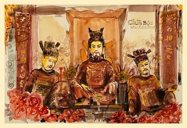 Ngôi chùa ở Hà Nội có hồ cho… voi tắm- Ảnh 2.
