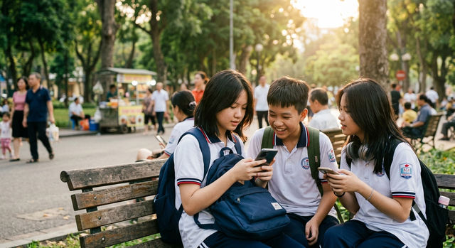 Đề xuất mở rộng quản lý điện thoại, mạng xã hội học sinh dưới 16 tuổi - Ảnh 1.
