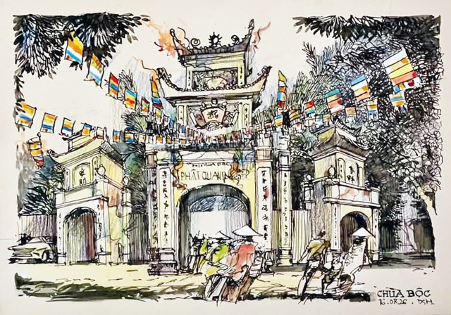 Ngôi chùa ở Hà Nội có hồ cho… voi tắm- Ảnh 8.