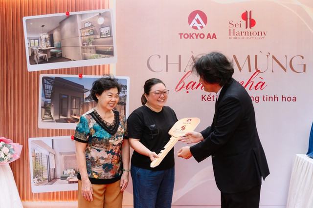 Công ty cổ phần Tokyo AA chính thức bàn giao nhà cho cư dân tại Sei Harmony - Ảnh 2.