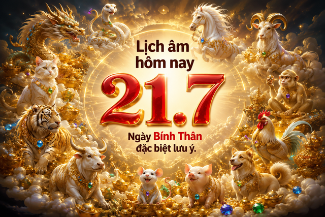Lịch âm hôm nay 21.7: Ngày Bính Thân cần đặc biệt chú ý - Ảnh 1.