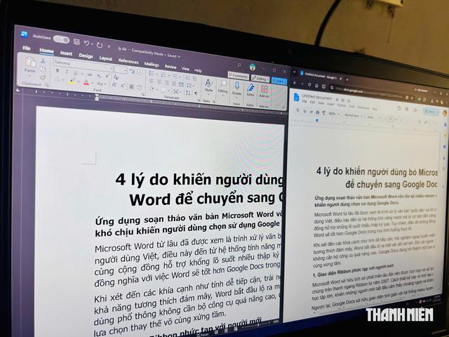 4 lý do khiến người dùng bỏ Microsoft Word để chuyển sang Google Docs - Ảnh 1.
