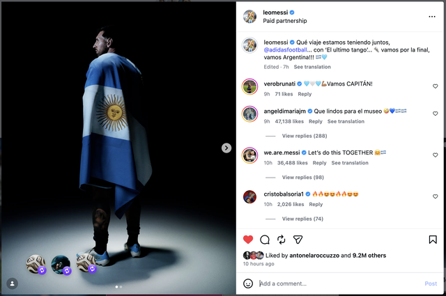 Messi đăng thông điệp có thể là lời tạm biệt World Cup sau trận chung kết- Ảnh 2.