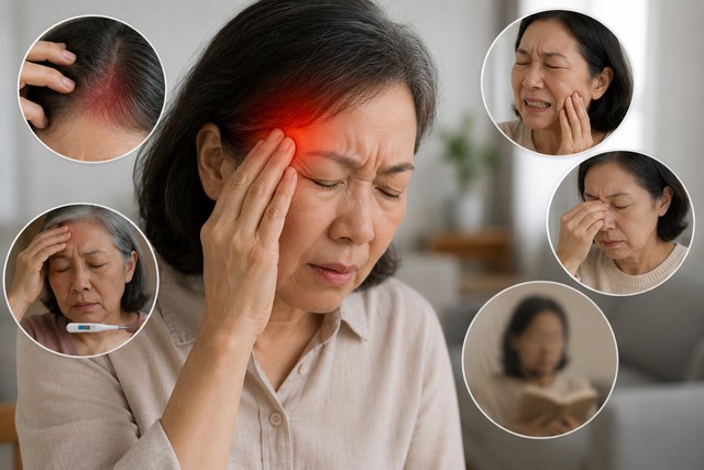 Dùng dầu gió, cao dán khi đau đầu: Người trên 50 tuổi nên đi khám lúc nào? - Ảnh 1.