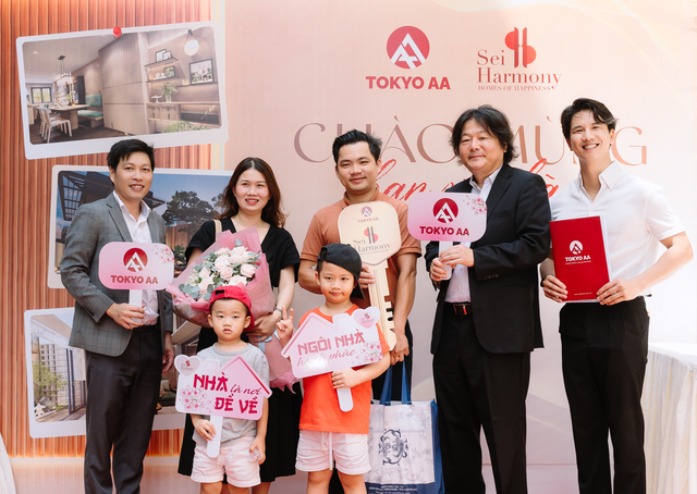 Công ty cổ phần Tokyo AA chính thức bàn giao nhà cho cư dân tại Sei Harmony - Ảnh 1.