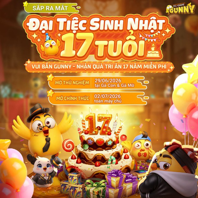 Gunny PC đãi đại tiệc sinh nhật 17 tuổi cùng cùng gói quà 1,7 triệu xu - Ảnh 6.