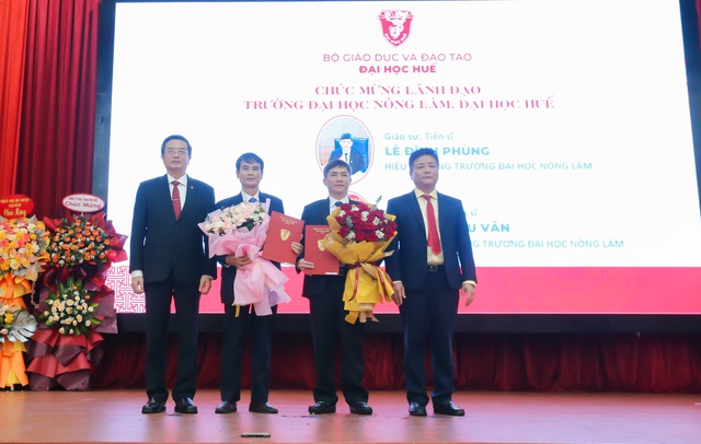 Đại học Huế bổ nhiệm lại lãnh đạo các trường đại học thành viên - Ảnh 6.
