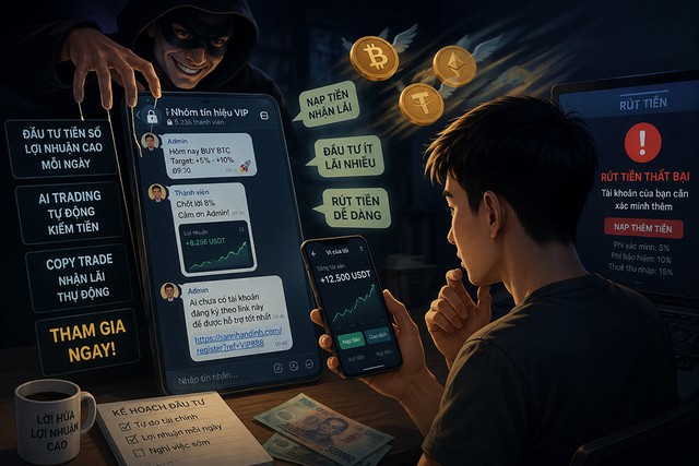 Bẫy tiền số ngày càng tinh vi- Ảnh 3.