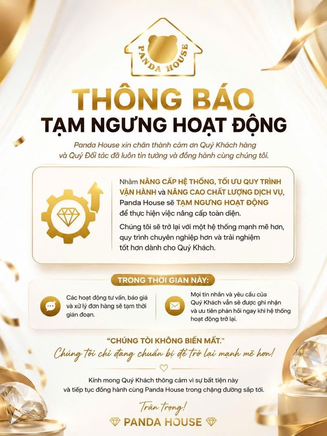 Tiệm kim cương thông báo tạm ngưng hoạt động chứ 'không biến mất'- Ảnh 1.