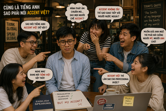 'Đi năm châu mà sao nói tiếng Anh vẫn 'phèn' thế! - Ảnh 1.