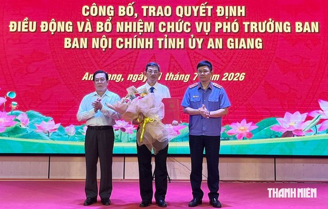 Ông Kiều Hoài Phong giữ chức Viện trưởng Viện Kiểm sát nhân dân tỉnh An Giang - Ảnh 2.