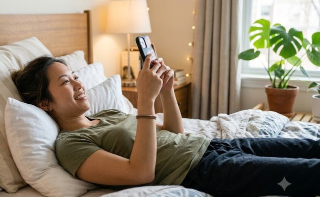 Kê 2-3 chiếc gối để nằm xem điện thoại, đọc sách có gây hại đốt sống cổ? - Ảnh 1.