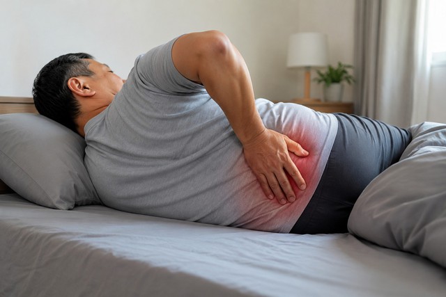 Bác sĩ chỉ cách nằm nệm giúp người lớn tuổi giảm đau lưng, bảo vệ cột sống - Ảnh 2.