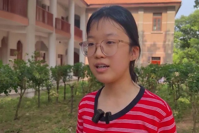 Nữ sinh Trung Quốc gây tranh luận vì chưa từng học thêm vẫn đậu Thanh Hoa - Ảnh 1.
