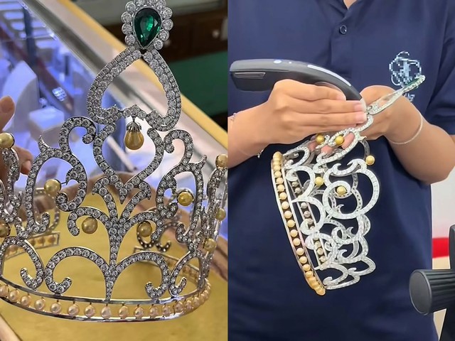 Vụ vương miện 3 tỉ đồng kiểm định toàn kim cương giả: Ban tổ chức nói gì?- Ảnh 1. Vụ vương miện 3 tỉ đồng kiểm định toàn kim cương giả: Ban tổ chức nói gì?- Ảnh 1.