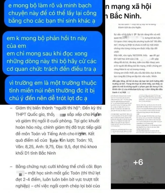 Nhiều vụ thí sinh 'tố' giám thị tiếp tay gian lận thi cử - Ảnh 1.