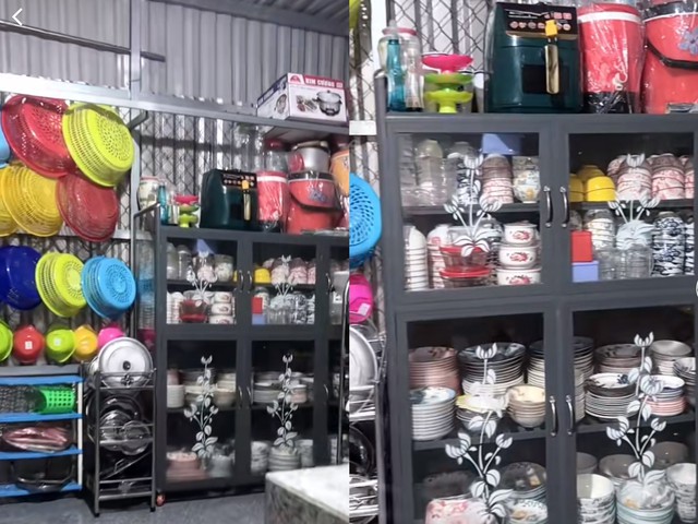 Căn nh&agrave; treo 100 c&aacute;i nồi, 60 c&aacute;i rổ, d&acirc;n mạng ngỡ lạc v&agrave;o sạp h&agrave;ng - Ảnh 2.