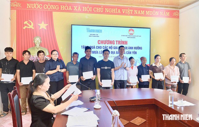 B&aacute;o Thanh Ni&ecirc;n hỗ trợ người d&acirc;n v&ugrave;ng rốn lũ Cao Bằng- Ảnh 2.