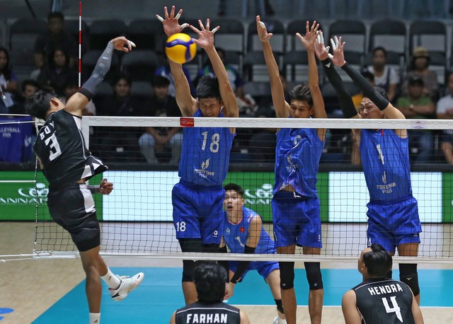 Đội tuyển bóng chuyền Việt Nam thua ngược khó tin trước Thái Lan ở SEA V.Cup- Ảnh 2.