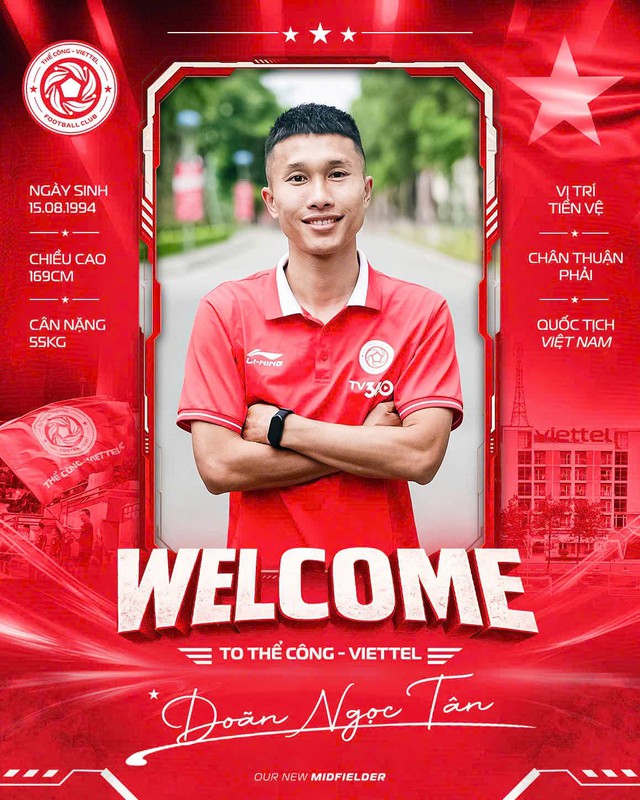 Thể Công Viettel chiêu mộ Doãn Ngọc Tân, Triệu Việt Hưng: Quyết vô địch V-League, HLV Popov nói gì?- Ảnh 1.