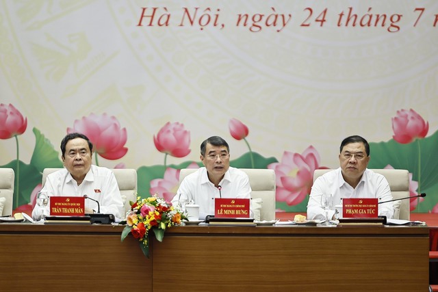 Chuẩn bị cho kỳ họp kh&ocirc;ng thường lệ thứ nhất, Quốc hội kh&oacute;a XVI - Ảnh 1.