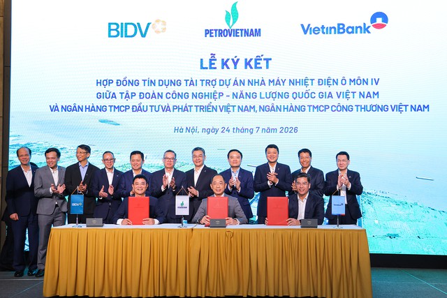 Petrovietnam ký hợp đồng tín dụng 7.300 tỉ đồng xây Nhà máy Nhiệt điện Ô Môn IV- Ảnh 1.