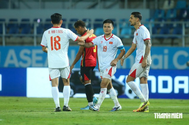 Đình Bắc lập hat-trick, đội tuyển Việt Nam đại thắng Timor Leste 7-0: Đấu Singapore ngày nào? - Ảnh 7.