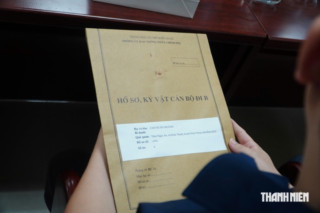 Kỷ vật của cán bộ đi B trở về với gia đình sau nhiều thập kỷ - Ảnh 3.