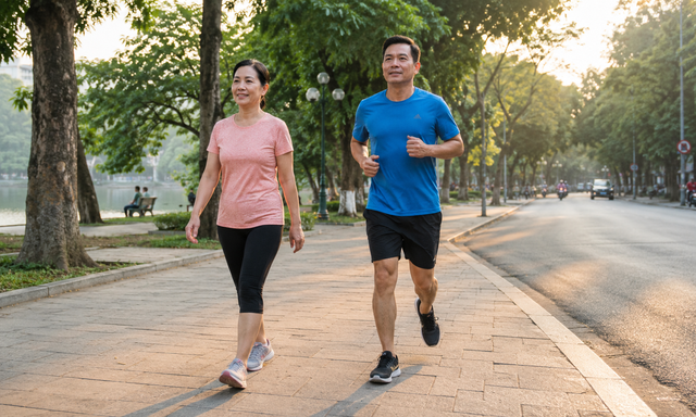 Đi bộ hay chạy bộ: Đâu là lựa chọn tốt hơn cho sức khỏe? - Ảnh 1.