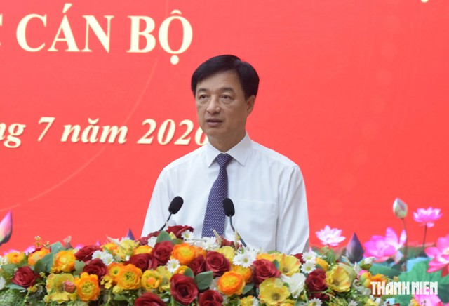 &Ocirc;ng L&ecirc; Quang T&ugrave;ng giữ chức B&iacute; thư Tỉnh ủy An Giang - Ảnh 2.