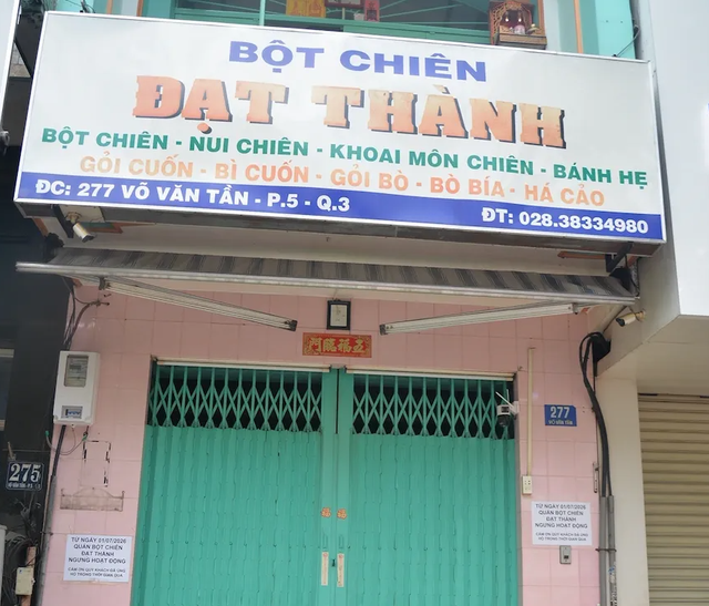 Quán bột chiên lâu đời ở Sài Gòn ngừng bán - Ảnh 1.