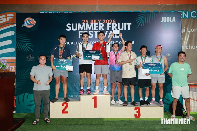 Sôi nổi giải pickleball ủng hộ trẻ em nghèo ở Hàng Gòn, Đồng Nai- Ảnh 9.