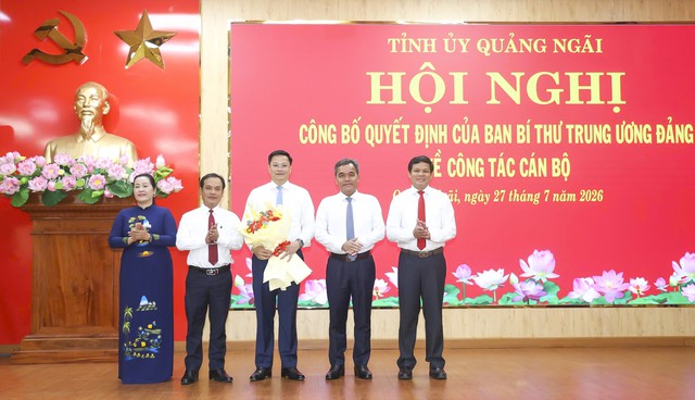 Ông Nguyễn Đức Tâm điều động giữ chức Phó bí thư Tỉnh ủy Quảng Ngãi- Ảnh 2.