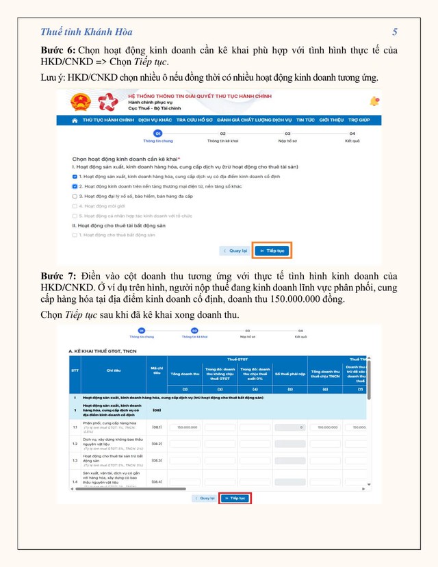  4 ng&agrave;y nữa l&agrave; hạn ch&oacute;t hộ kinh doanh th&ocirc;ng b&aacute;o doanh thu, khai thuế qu&yacute; 2 - Ảnh 11.