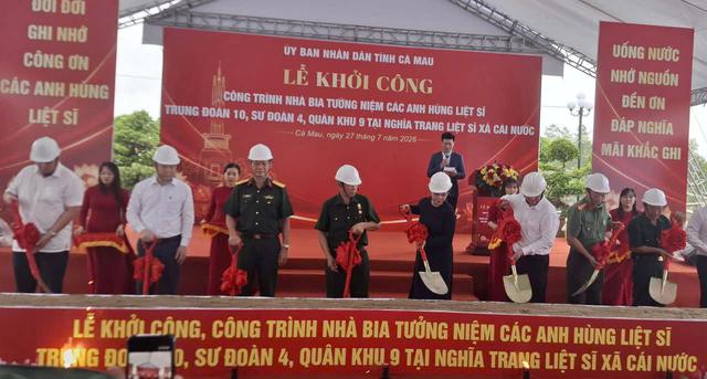 C&agrave; Mau: Hơn 35 tỉ đồng tr&ugrave;ng tu 2 c&ocirc;ng tr&igrave;nh tri &acirc;n dịp 27.7 - Ảnh 3.